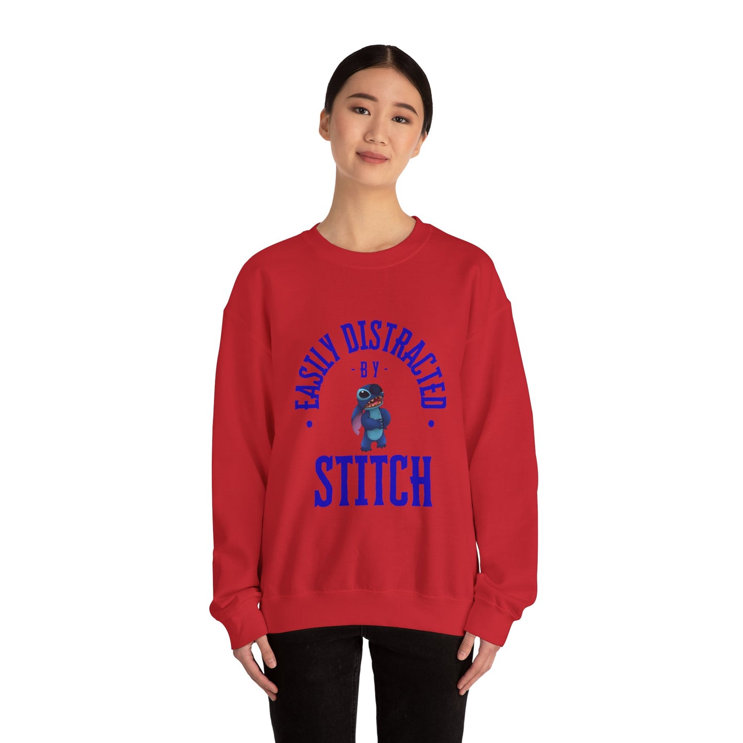 Stitch Distraction Unisex Heavy Blend™ Crewneck Sweatshirt