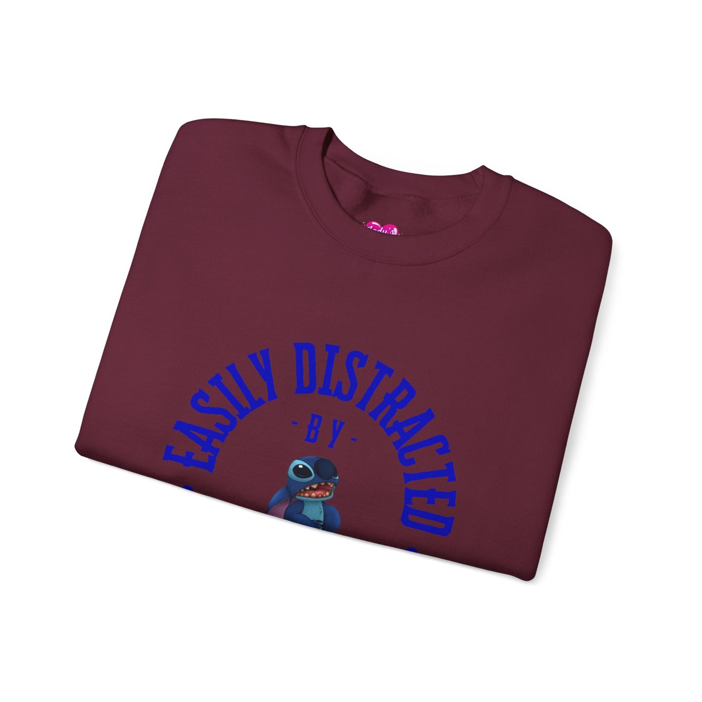 Stitch Distraction Unisex Heavy Blend™ Crewneck Sweatshirt