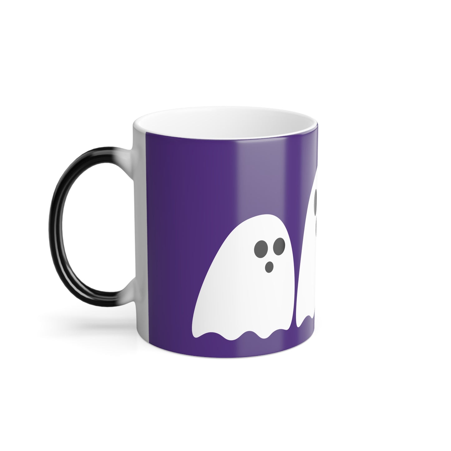 Spooky Color Morphing Mug - Halloween, Ghosts, Fun, Gift for Coffee Lovers, Unique Drinkware
