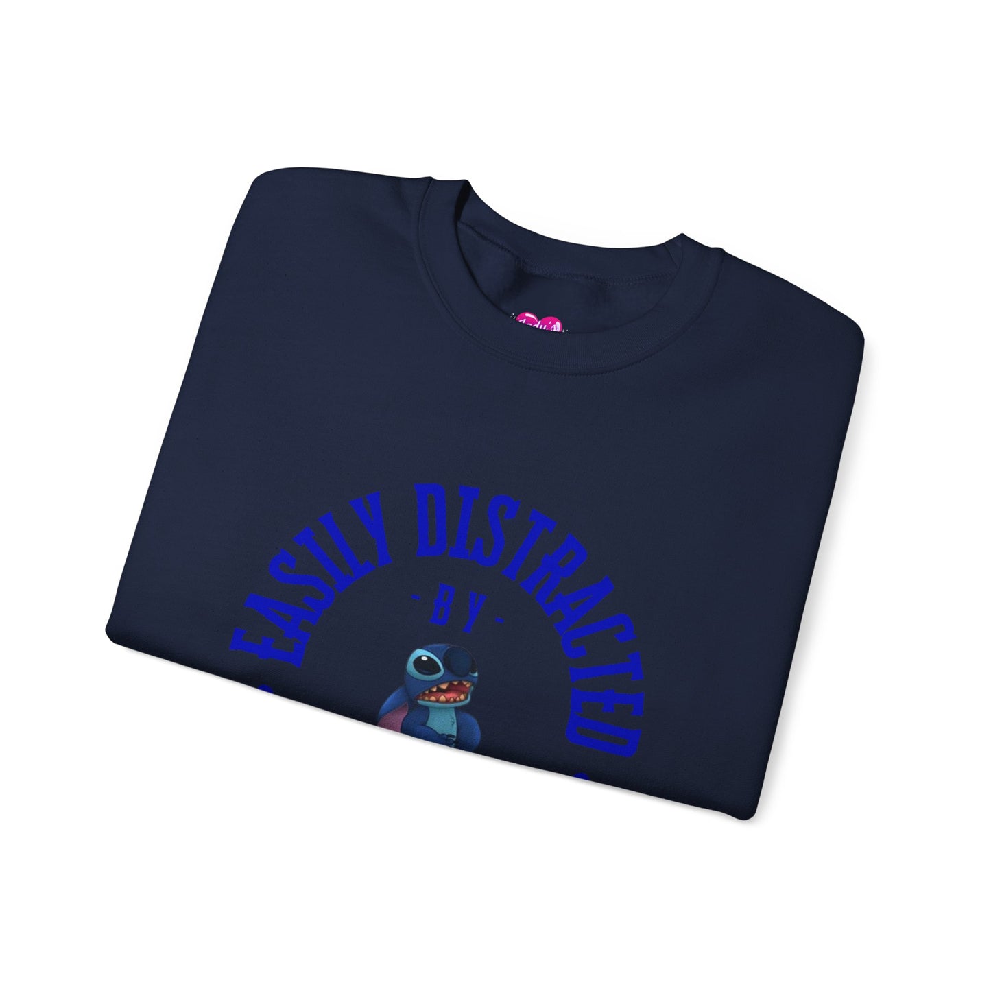 Stitch Distraction Unisex Heavy Blend™ Crewneck Sweatshirt