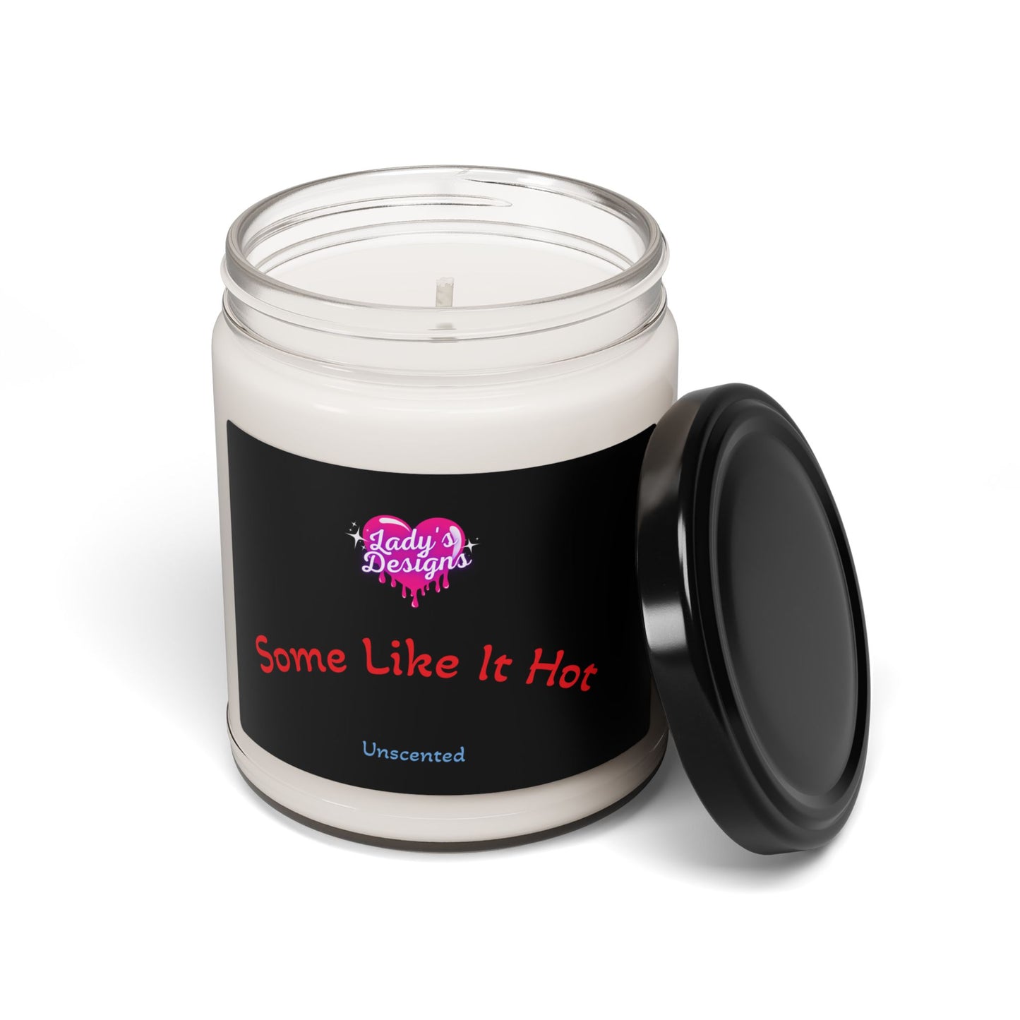 Lady's Designs Unscented Soy Candle | Cozy Eco-Friendly Candle, Perfect Gift for Any Occasion, Relaxing Ambiance