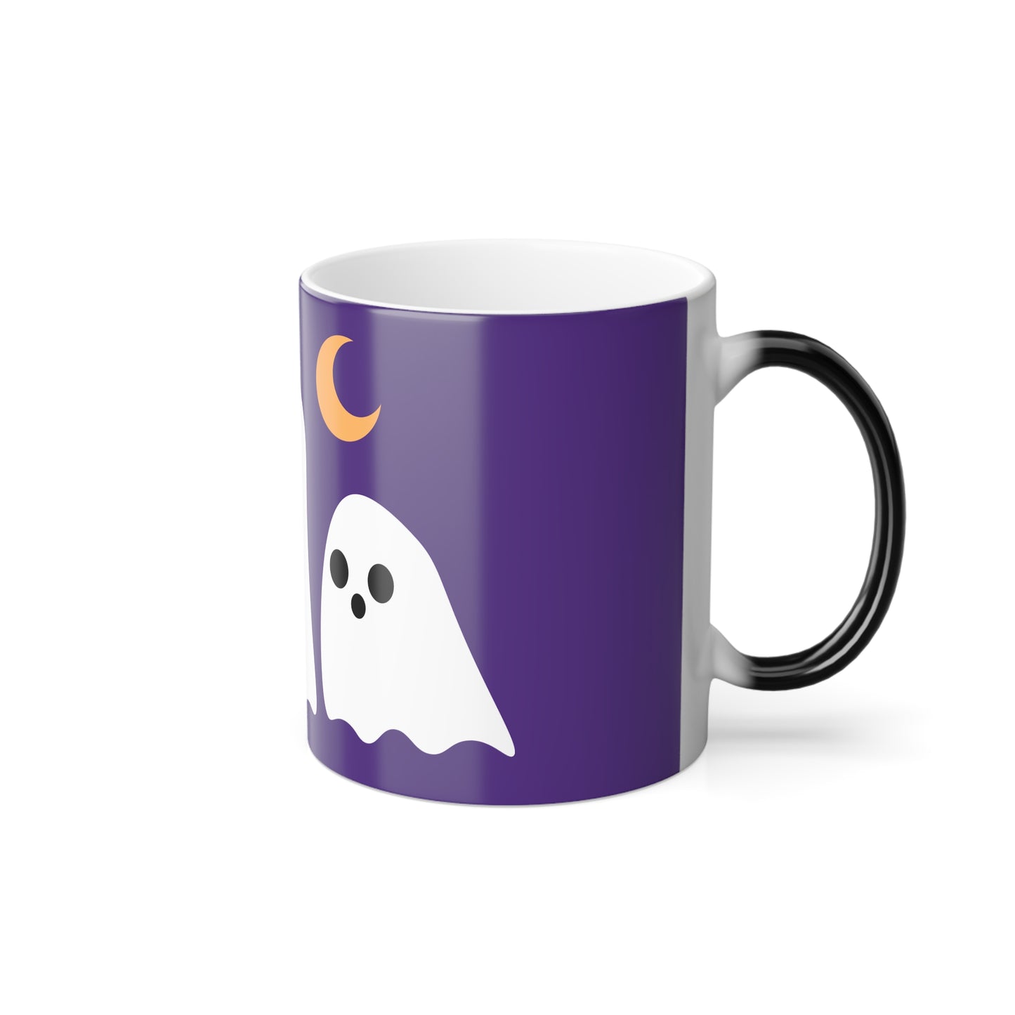 Spooky Color Morphing Mug - Halloween, Ghosts, Fun, Gift for Coffee Lovers, Unique Drinkware