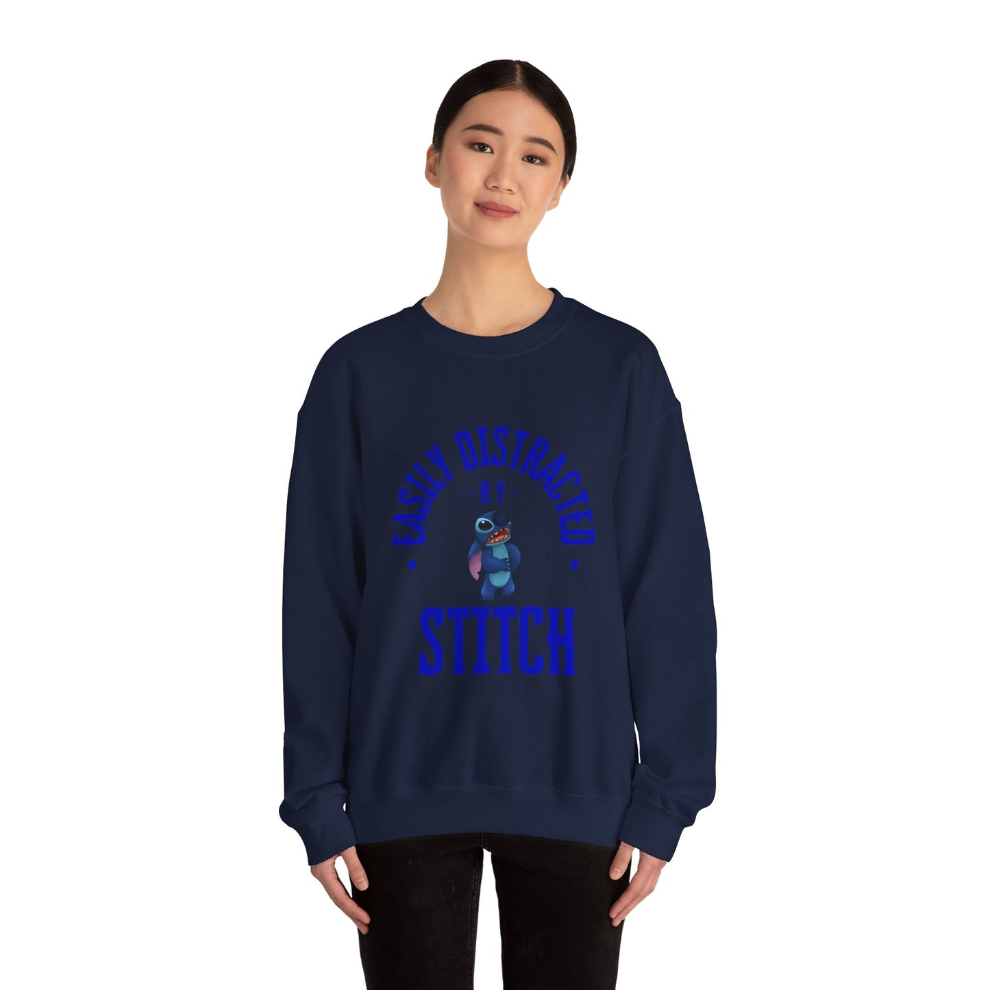 Stitch Distraction Unisex Heavy Blend™ Crewneck Sweatshirt