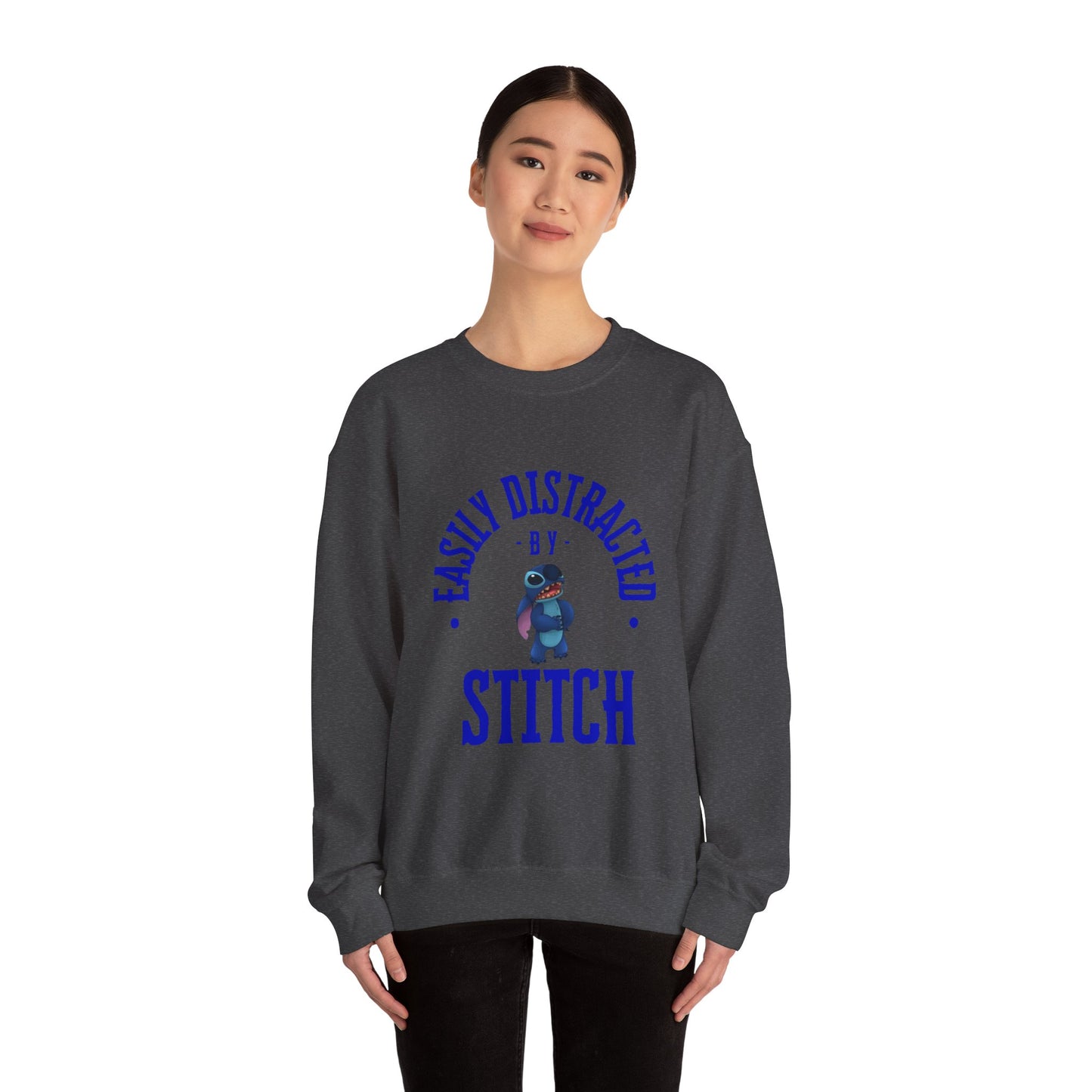 Stitch Distraction Unisex Heavy Blend™ Crewneck Sweatshirt