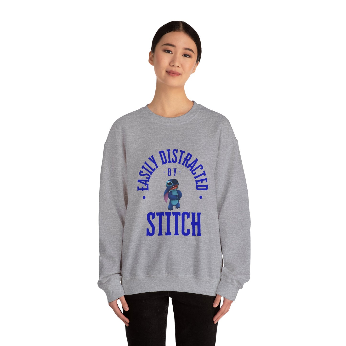 Stitch Distraction Unisex Heavy Blend™ Crewneck Sweatshirt