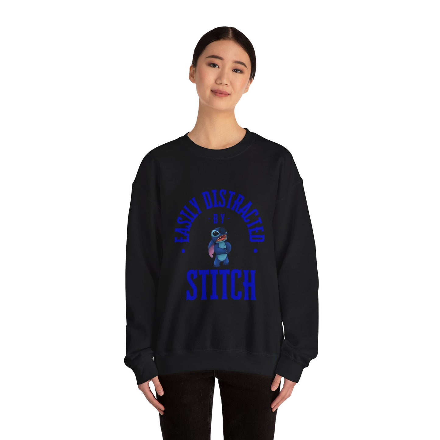 Stitch Distraction Unisex Heavy Blend™ Crewneck Sweatshirt