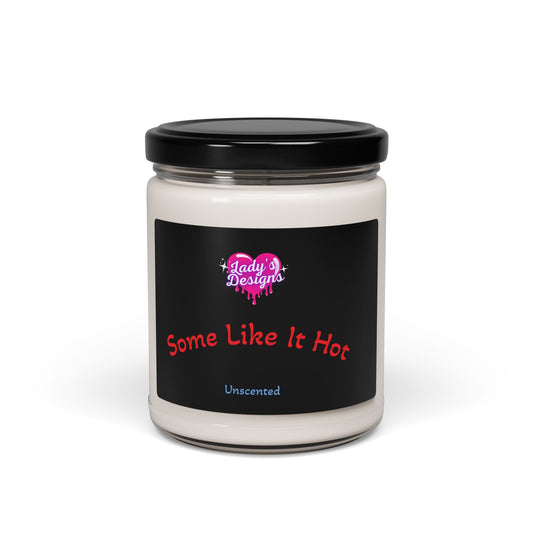 Lady's Designs Unscented Soy Candle | Cozy Eco-Friendly Candle, Perfect Gift for Any Occasion, Relaxing Ambiance