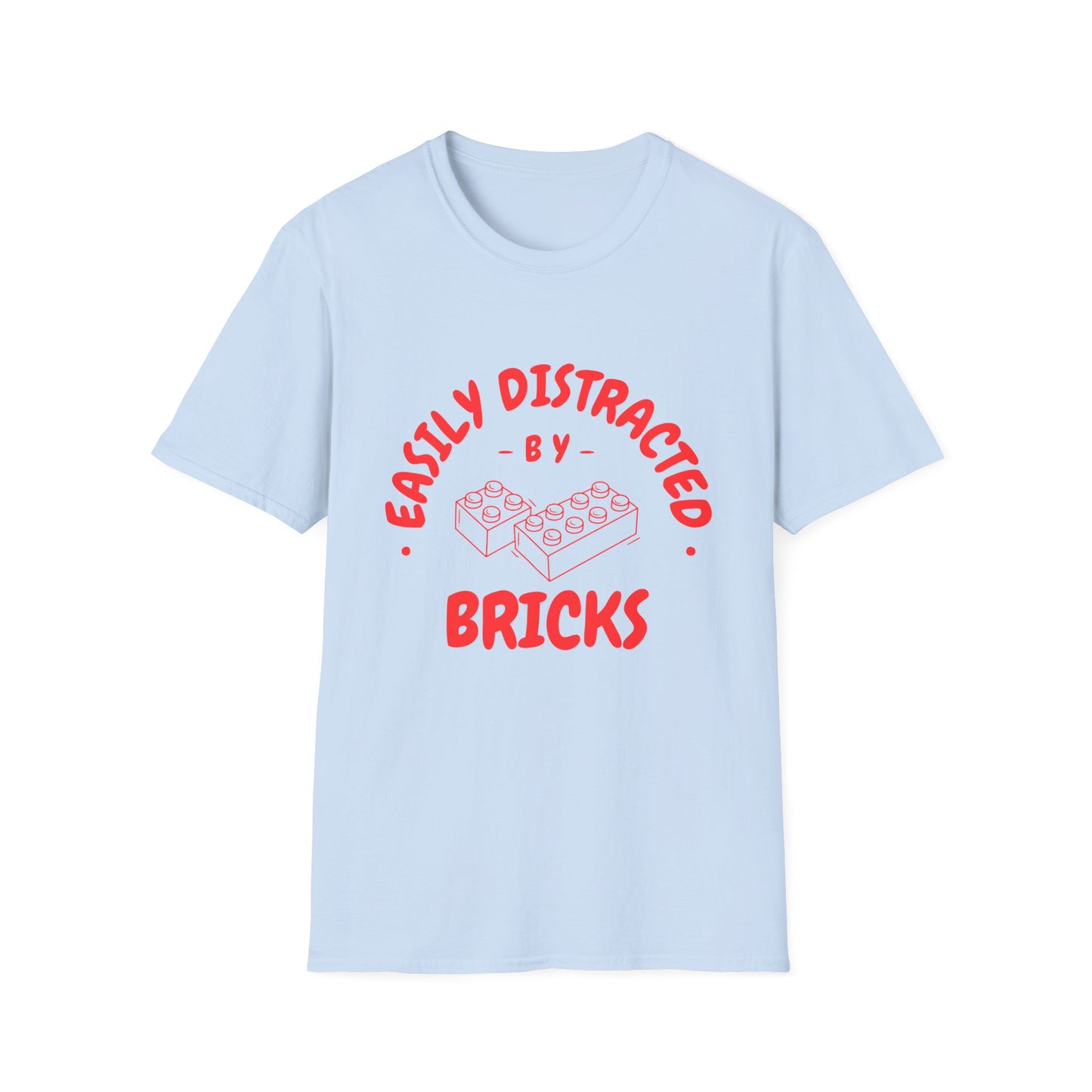 Bricks Distraction Unisex Softstyle T-Shirt