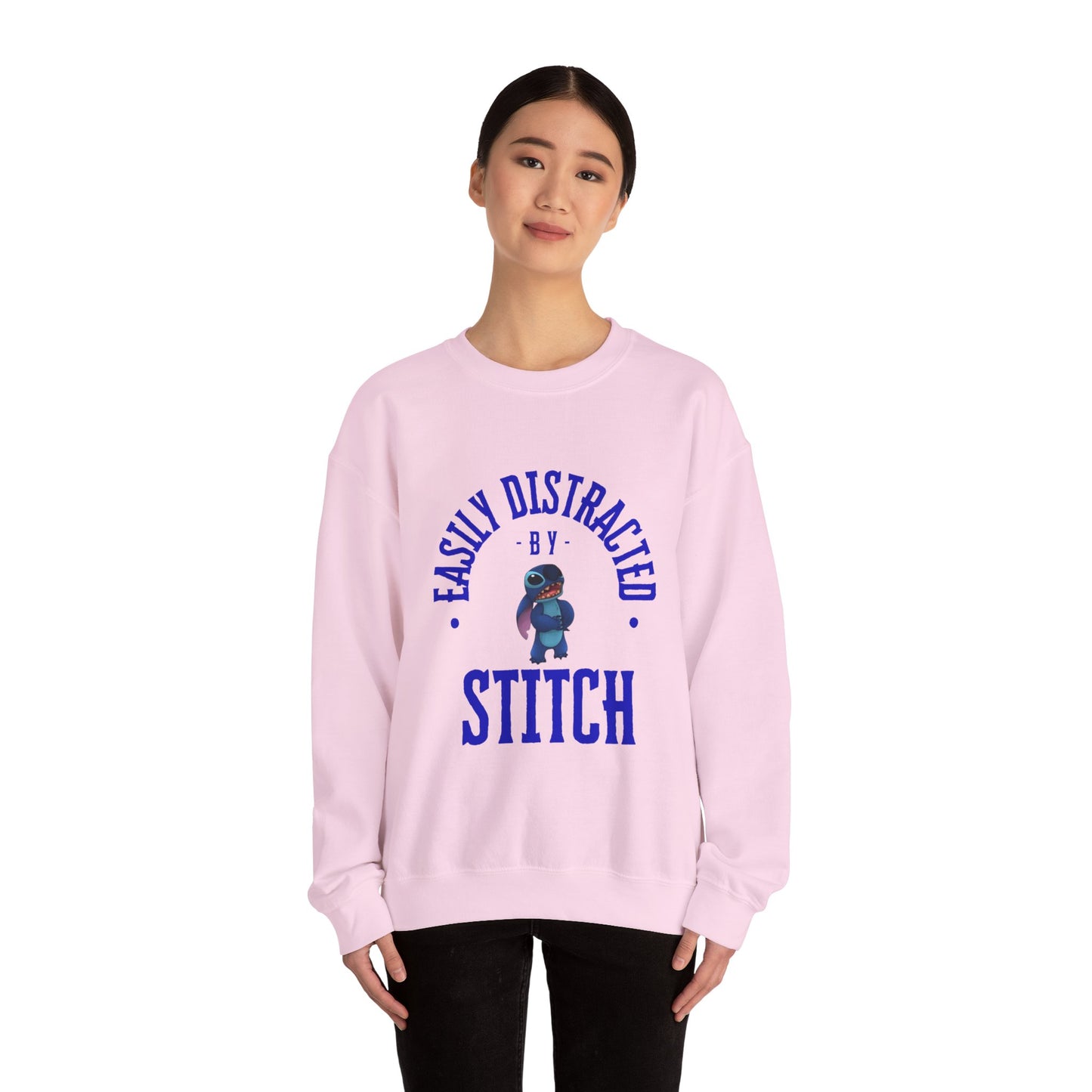 Stitch Distraction Unisex Heavy Blend™ Crewneck Sweatshirt