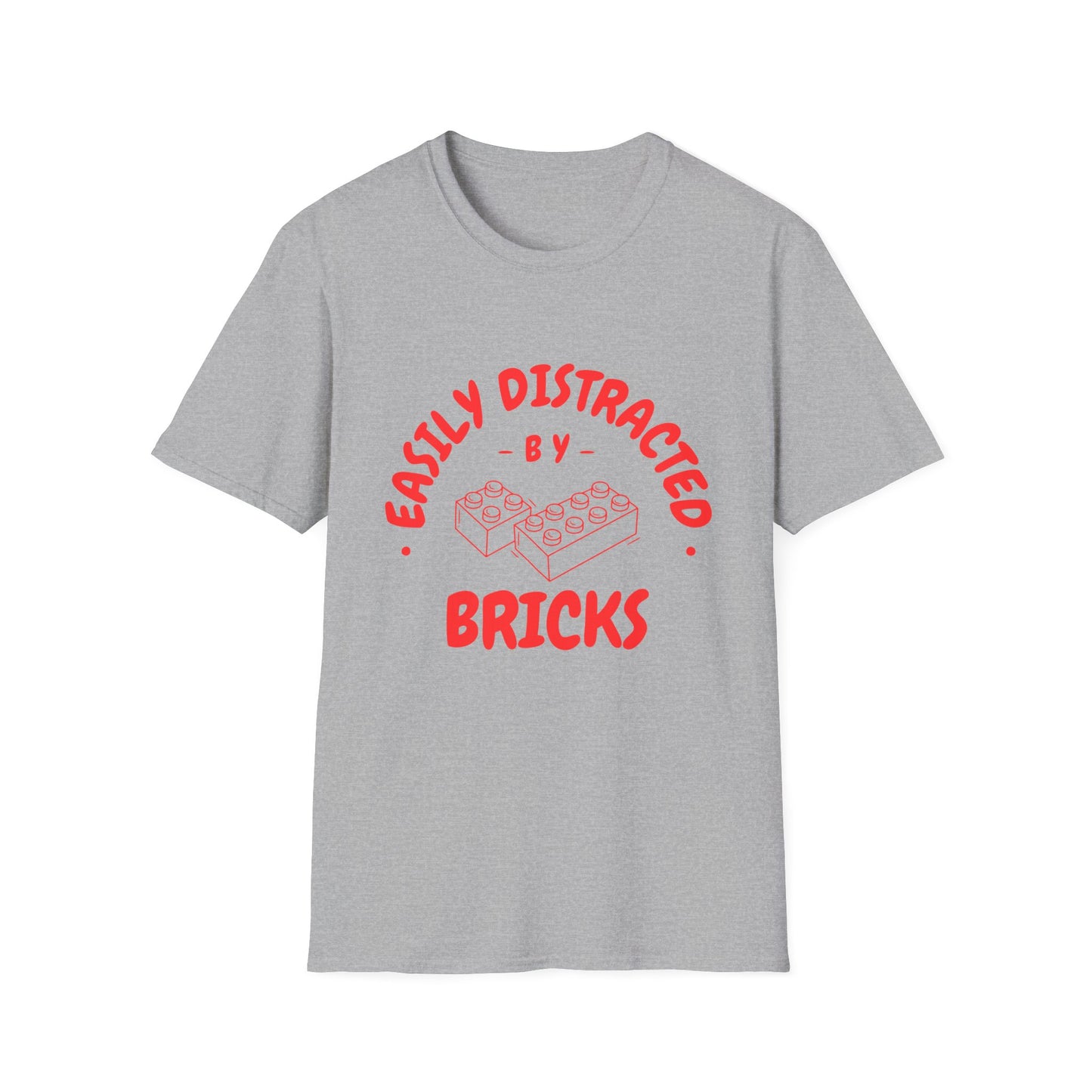 Bricks Distraction Unisex Softstyle T-Shirt
