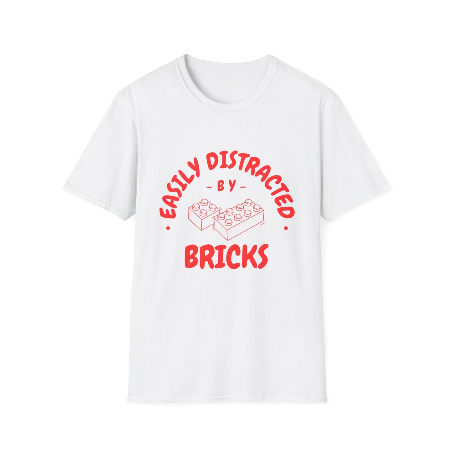 Bricks Distraction Unisex Softstyle T-Shirt