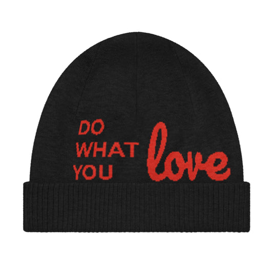 Do What You Love Knitted beanie