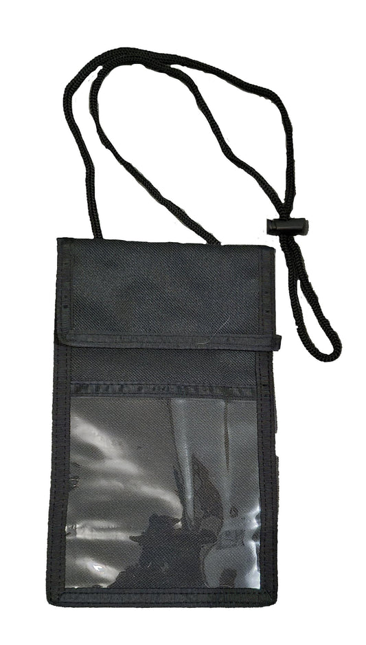 Custom Conference Badge Holder: Zippered Pocket, Pen & Card Slots